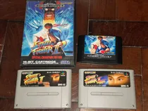 Comprar Lote Videojuegos Saga Street Fighter 2 Sega Super Nintendo