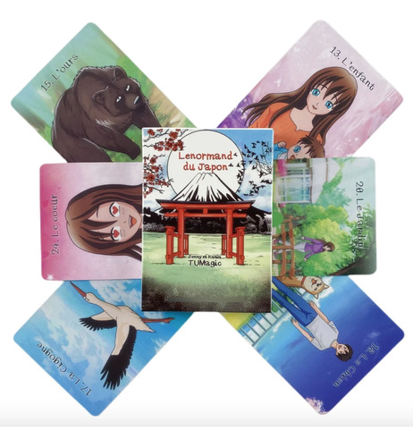 Oraculo Lenormand Du Japón 36 Cartas + E-book