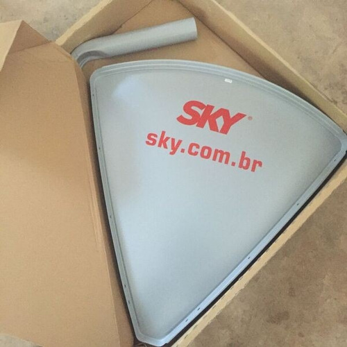 Antena Sky 1,50m Original Sky Hdtv Frete Grátis Homologada