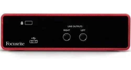 Interface De Audio Focusrite Scarlett Solo 3nd A Vista