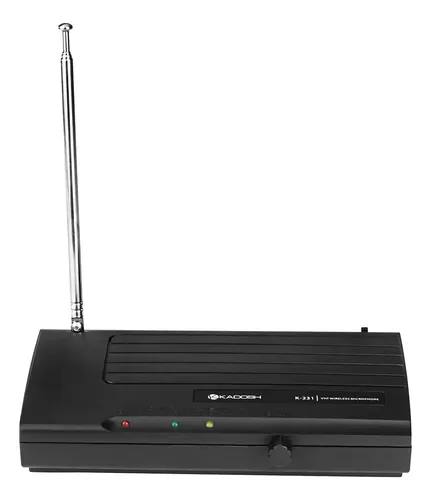 Microfone Kadosh Headset Bodypack Receptor K231h Sem Fio Vhf