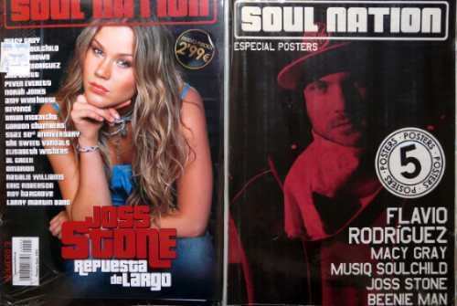 Lote 3 Revistas Música: Soul Nation 1, 3 Y 4 Joss Stone Etc