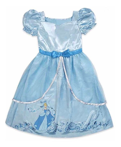 Cenicienta Cinderella Camisón Deluxe Disfraz Talla 7-8 Disne