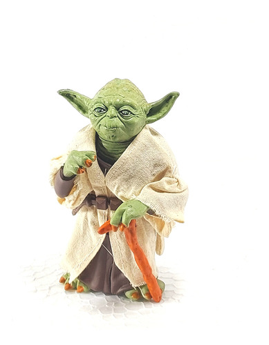 Boneco Mestre Yoda Star Wars, Proporcional 1/6, 12 Cm Realis