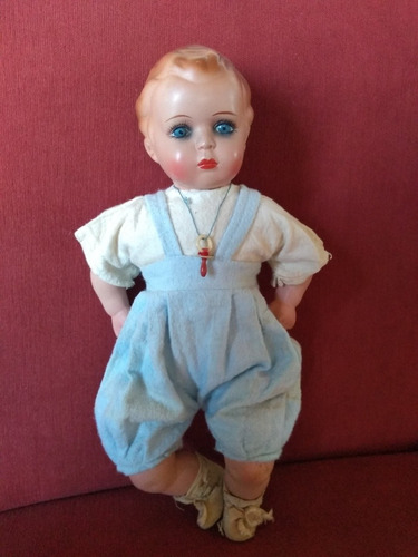Antiguo Muñeco Bebe De Porcelana Excelente Estado (Usado)