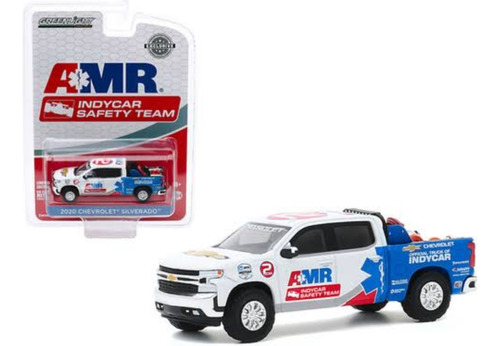 Greenlight 1:64 2020 Chevrolet Silverado Camioneta Amr Color Blan