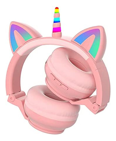 Yusonic Unicornio Auriculares Para Niños Para Niñas, Unicorn