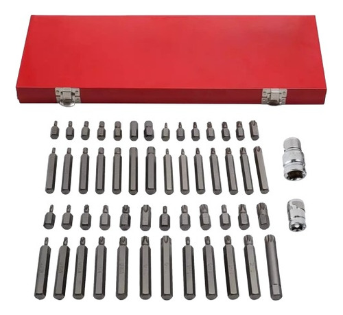 Puntas Torx 54 Piezas En Caja Metalica I Nido