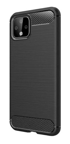 Funda Tpu Fibra Carbono Para Google Pixel 5 + Templado