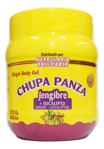 Imagen 2 de 8 de (6 Pz) Gel Chupa Panza (jengibre Y Barmintol 240gr) Original