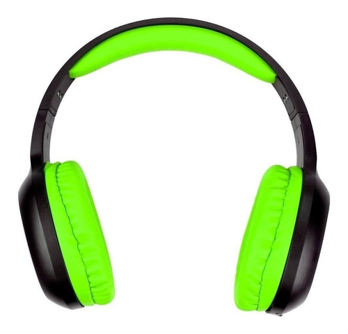 Audífonos Necnon NBH-04 PRO negro y verde