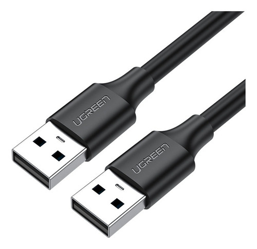 Cable Usb 2.0 Premium Macho A Macho 3 Metros Negro Ugreen