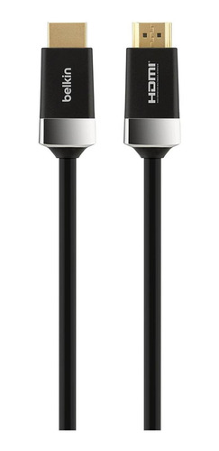 Cable Hdmi® Belkin De Alta Velocidad: 4k / Ultra Hd 2m Negro