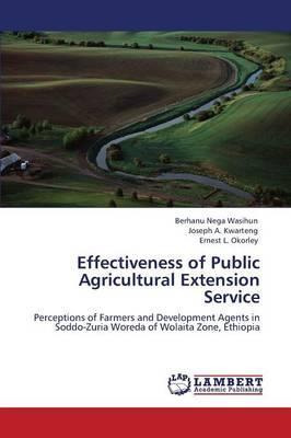 Libro Effectiveness Of Public Agricultural Extension Serv...