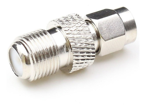 Adaptador Coaxial F Hembra A Sma Macho (2 Piezas)