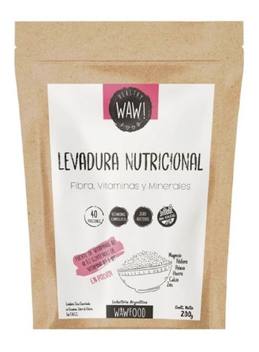 Wawfood Levadura Nutricional Polvo 200g