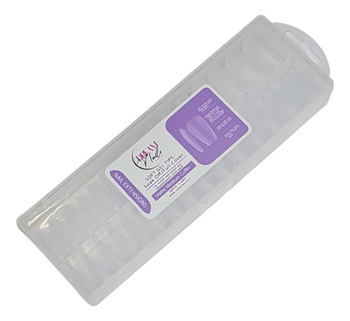 Caja De 240 Soft Gel Tips Soak Off Matte - Dream Nails