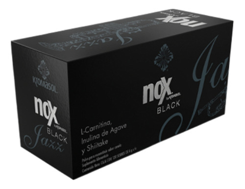 Nox Black Colosal (sabor Café Negro) By Kromasol 120 Tomas 