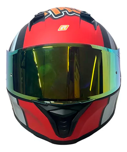 Casco Revionix Dp816 Cerrado Red Monkeys Ecer 22 06 Y Dot