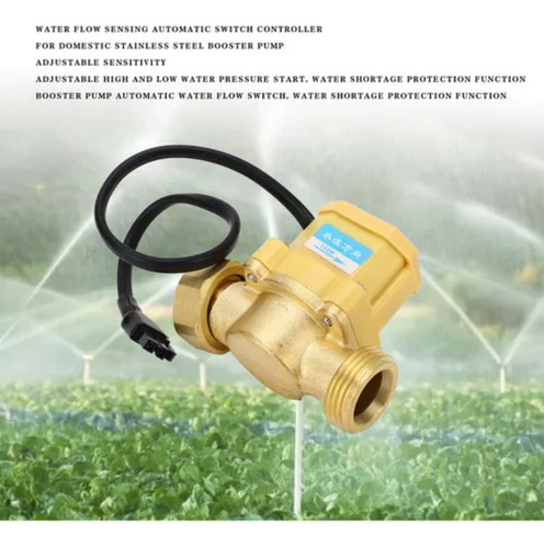 . Bomba Elevadora De Presión De Agua Con Sensor G3/4 A G3/4