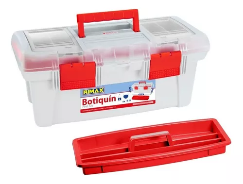 Botiquín 12″ Tapa Organizadora Natural – Productos Plásticos