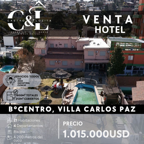 Venta Gran Hotel A Metros Del Cucú