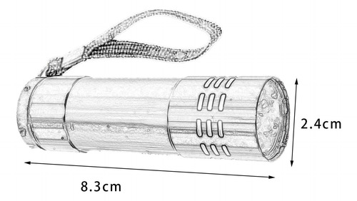 Mini Linterna Led Linterna Pequeña Linterna De Camping