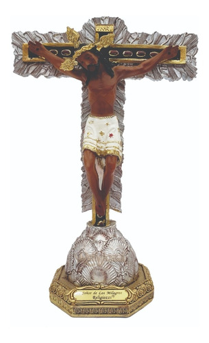 Señor De Los Milagros 20cm Poliresina 530-339554 Religiozzi