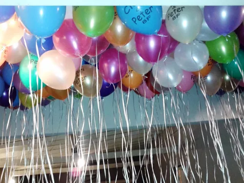 30 Globos Personalizados Impresos + Inflado Helio Globelium