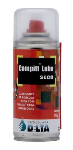 Lubricante De Pelicula Seca Con Teflon Para Impresoras 120 G