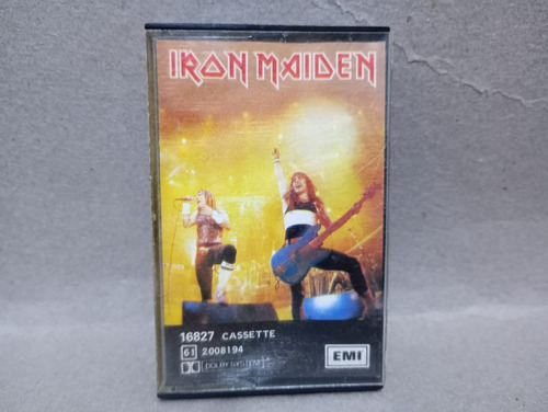 Iron Maiden - Corriendo Libre Cassette 1985 La Cueva Musical