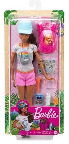 Muñeca Barbie Bienestar Con Accesorios Mattel