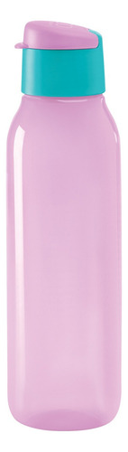 Botella Para Agua Con Sello Hermético Tupperware Azul 750 Ml Color Rosa