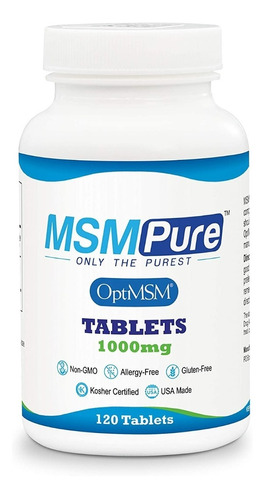 Msm Suplemento De Azufre 120u