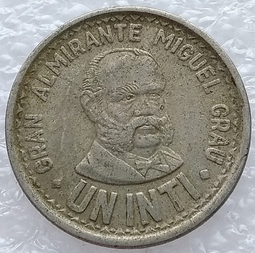 Moneda Perú Un Inti 1987