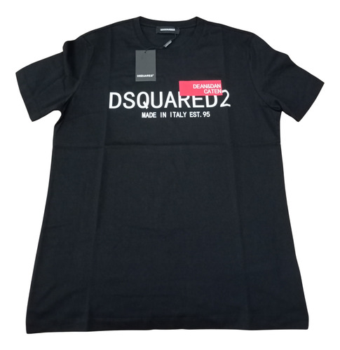 Playera De Hombre Dsquared2 Negra