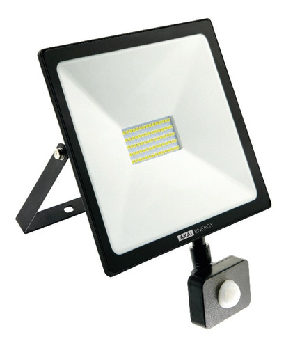 Imagen 5 de 10 de Reflector Con Sensor De Movimiento 30w Luz Fría Akai
