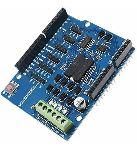 L298p Shield R3 Modulo Controlador Motor Placa Expansion