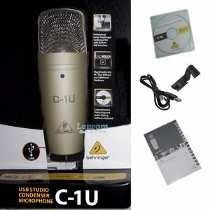 C1u Microfone Condesador Usb Behringer C1 U Prof.estudio