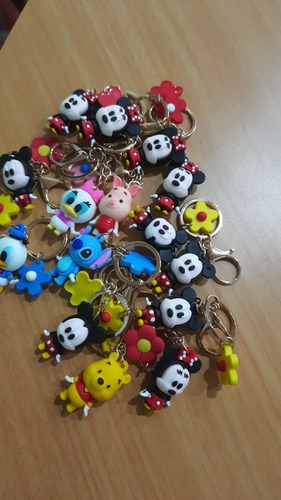 Imagen 2 de 5 de Llaveros Mickey Y Sus Amigos