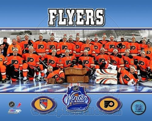 Philadelphia Flyers 2012 Nhl Winter Classic 8 X 10 Foto De E