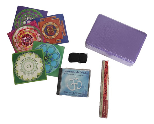 Combo Kit Hatha Yoga Meditación Relajación Liquido