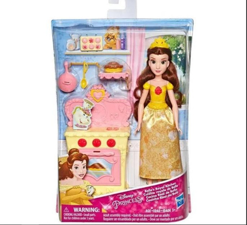Disney Princess Cozinha Real Da Bela - Hasbro E3154/e2912