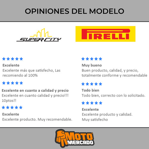 Cubierta 90 90 18 Pirelli Super city Honda Cb 125 Twister