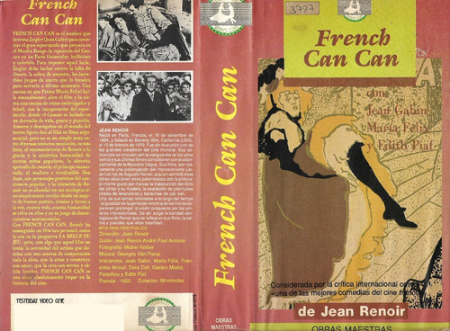 French Cancan Vhs Jean Gabin María Félix Jean Renoir Max_wal