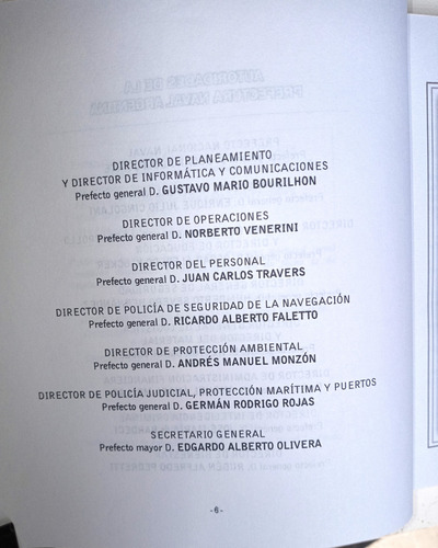 Cronica De La Educacion En La Prefectura Naval Argentina