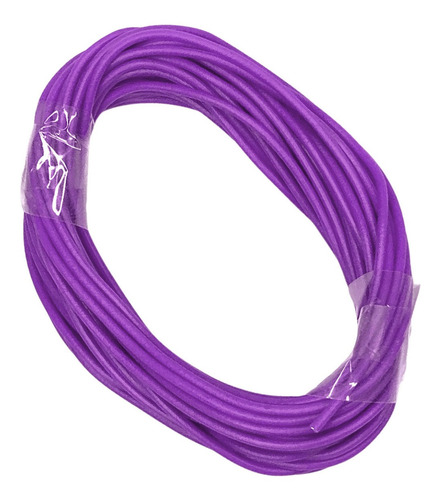 Fio Cabinho Flexível De Cobre Estanhado 0,20mm Com 5 Metros Cor Roxo