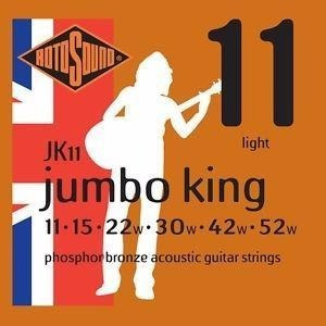 Cuerdas Guitarra Electroacústica Jk11(jumbo King)