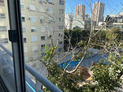 Monoambiente Alquiler Temporario Mensual / Belgrano / Al Frente / Edificio Con Pileta, Gimnasio, Jardines Y Seguridad 24 Hs