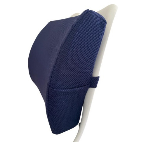 Cojín Soporte Lumbar Viscoelástico Azul